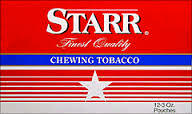 Starr Chewing Tobacco 12ct