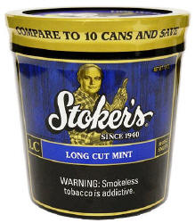 Stoker's Long Cut Mint Tobacco 12oz Tub