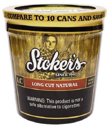 Stoker's Long Cut Natural Tobacco 12oz Tub