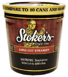 Stoker's Long Cut Straight Tobacco 12oz Tub
