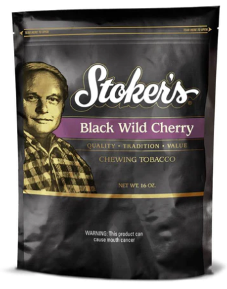 Stoker's Chewing Tobacco Black Wild Cherry 6-16oz bags
