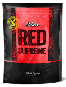 Stoker's Chewing Tobacco Red Supreme 6-16oz bags