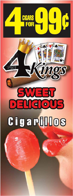 4 Kings Sweet Delicious Cigarillos 4 for 99 / 60ct