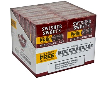 Swisher Sweets Mini Cigarillo Cigars Buy 1 Get 1 Free