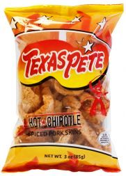 Texas Pete Chipolte Pork Skins 1.5oz