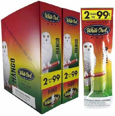 White Owl Mango 2 for 99 cigars - 60 cigarillos