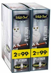 White Owl Cigarillos Platinum Cigars Advantage Services