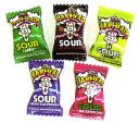 Assorted Sour WarHeads 225ct per bag - Cherry - Apple - Watermelon - Blueraspberry