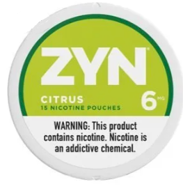 ZYN Citrus Nicotine Pouches 5 can