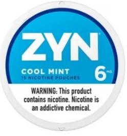 ZYN Cool Mint Nicotine Pouches 5 can