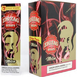 Zig Zag Melon Cigar Wraps 25-2ct - 50 wraps