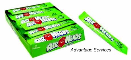 Airheads Apple Candy Taffy 36ct
