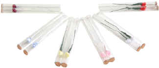 Wild Rose Glass Tubes with Removable ends